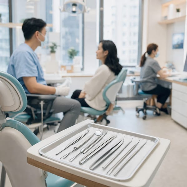A treatment room.