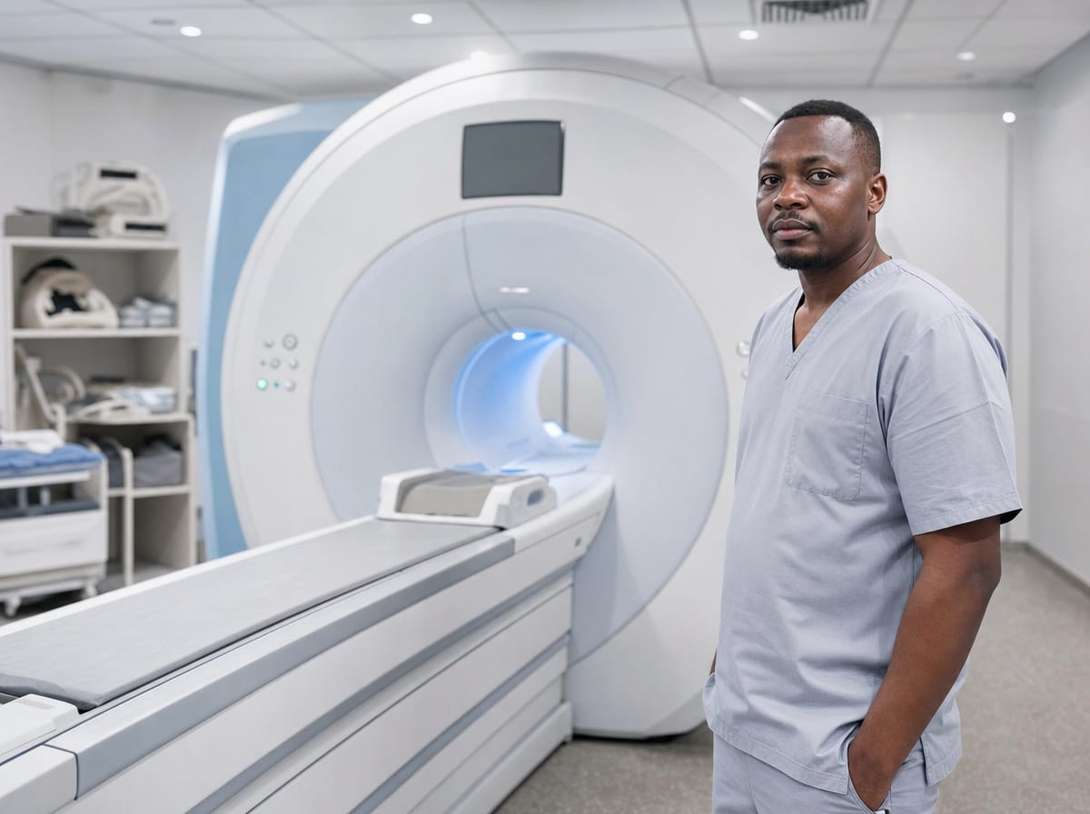 Diagnostics at 12D Hospital.