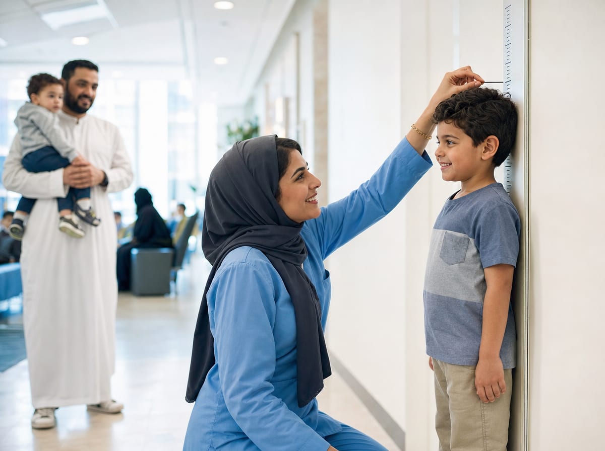 Paediatrics at 12D Hospital.