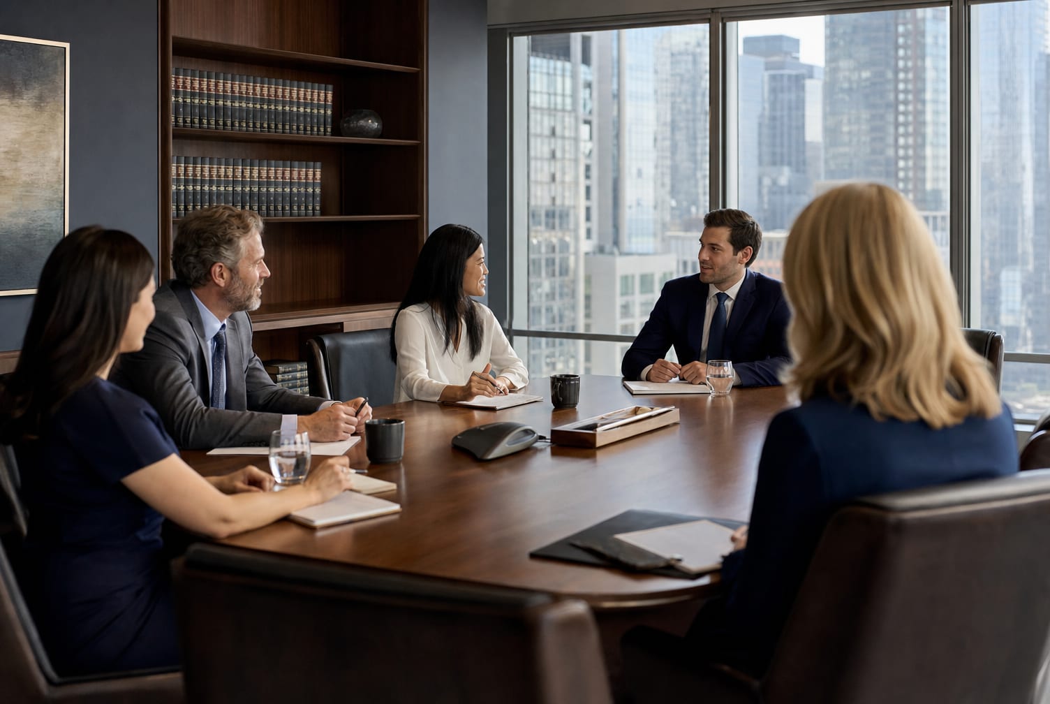 The 12D Legal office in Demo City