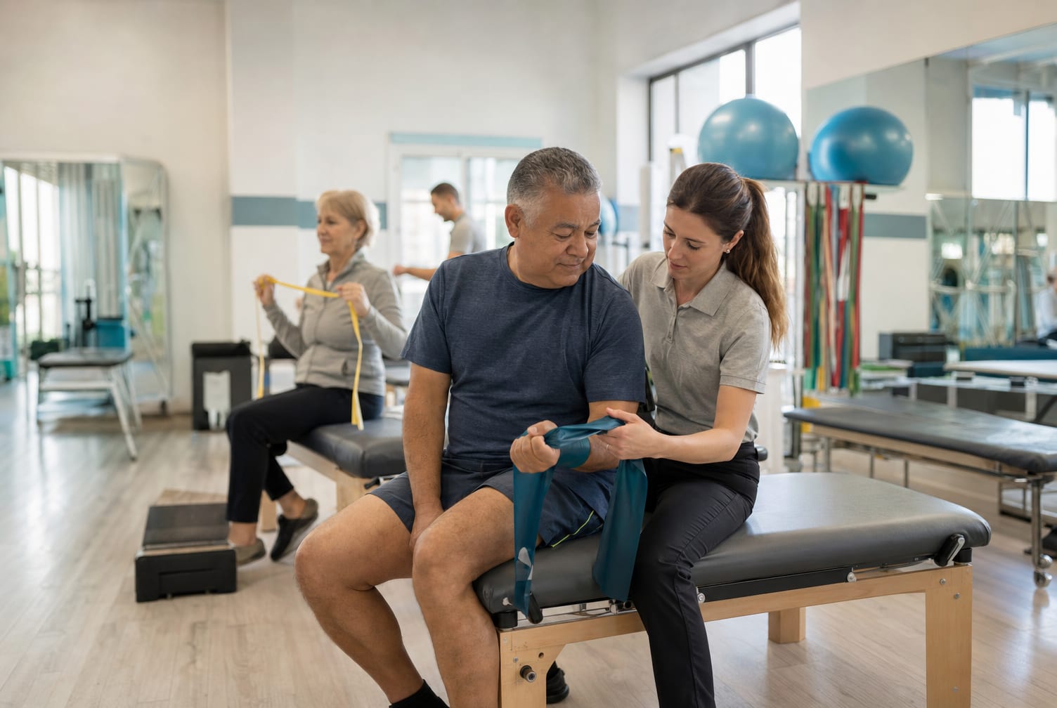 The 12D Physio clinic space in Demo City