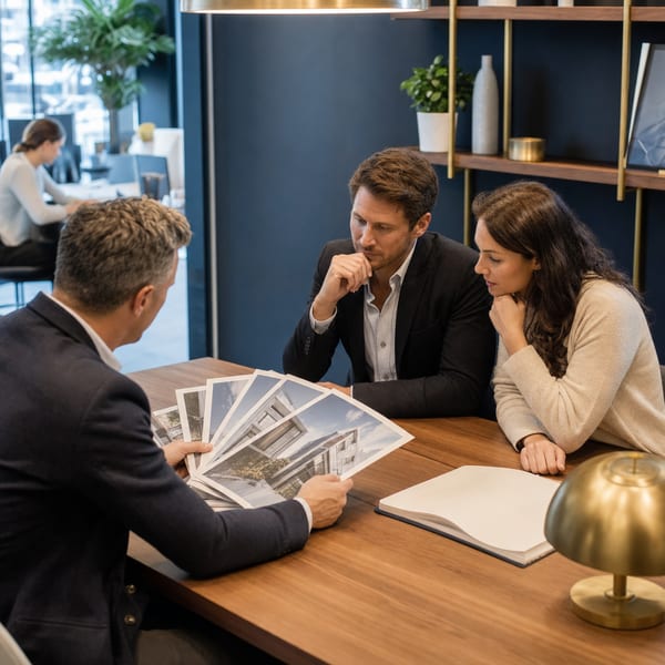 A sample commercial office interior.