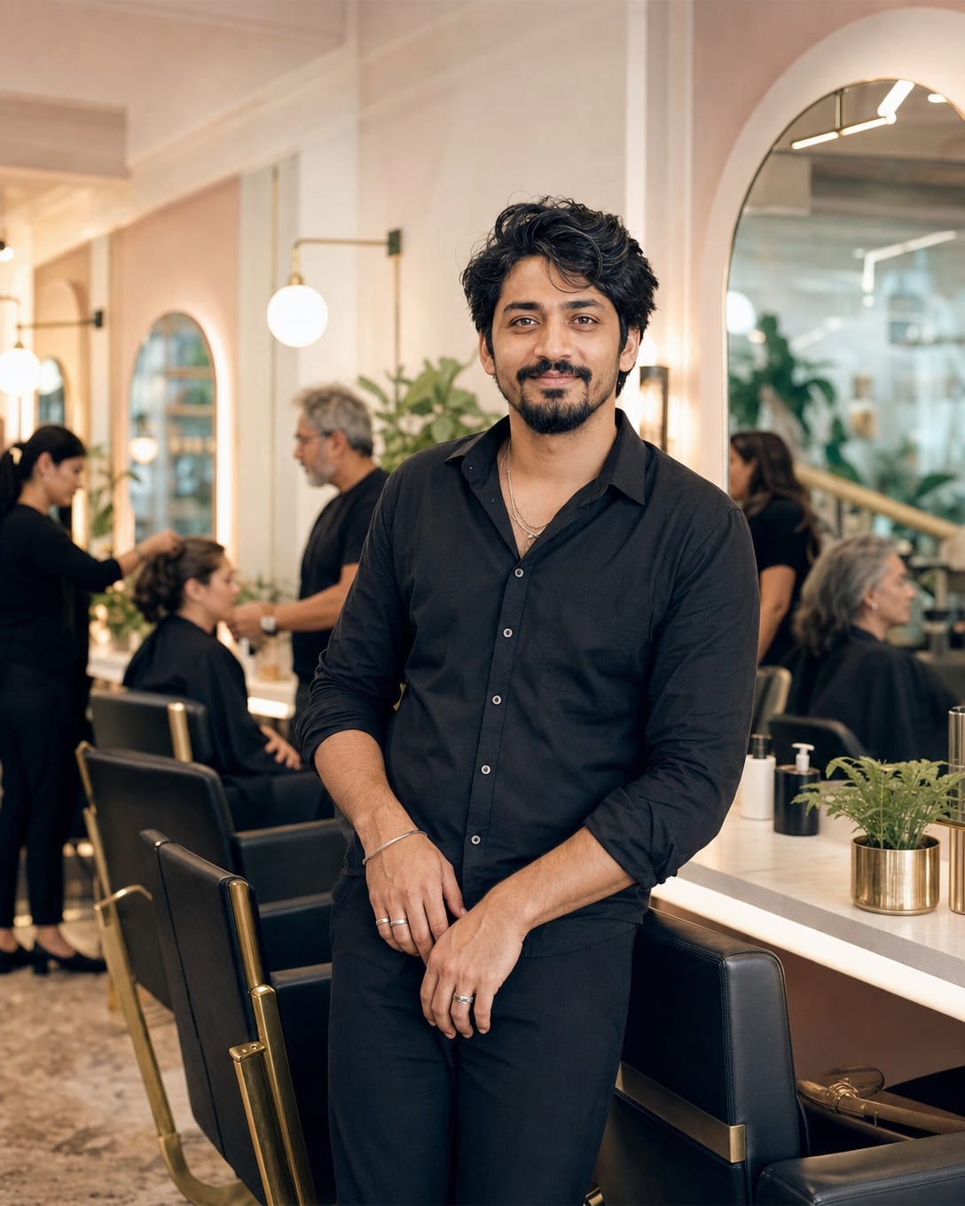 Leem Cyprus, lead stylist at 12D Salon