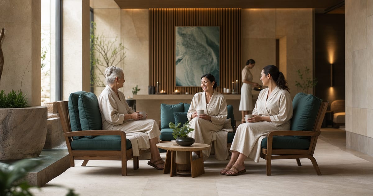 The sample 12D Spa website's share image.